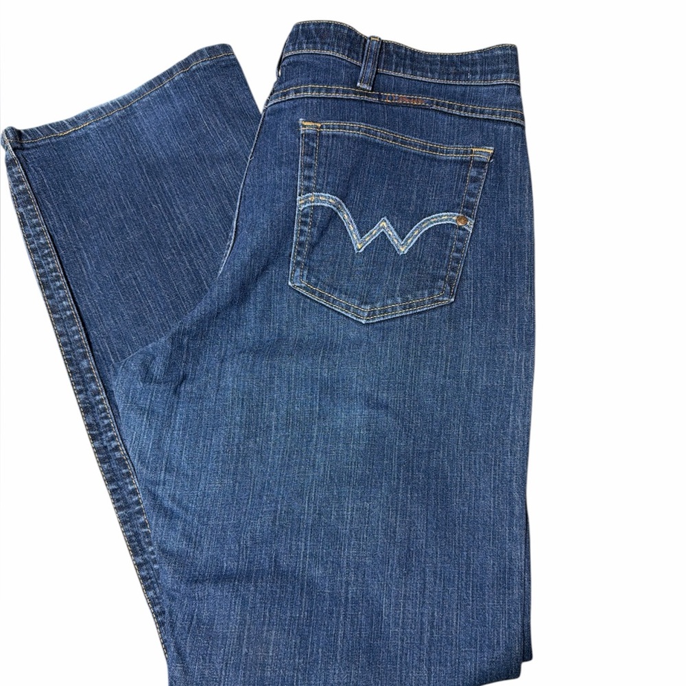 Wrangler Q Baby jeans size 17/18x34 no gap waistband